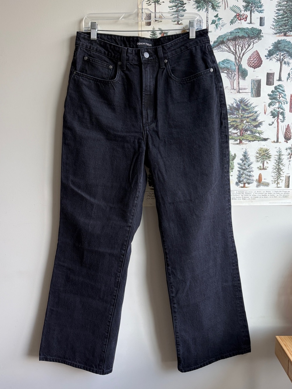 Denim Forum The Farrah Curve-Fit Hi Ride Wide 31 - Picture 1 of 7